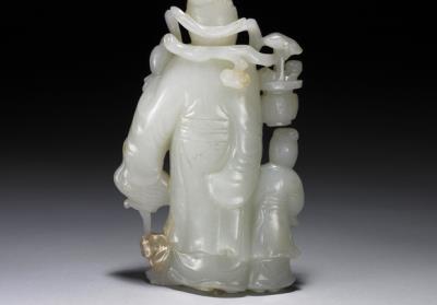 图片[3]-Jade figurine of the immortal Magu, Qing dynasty (1644-1911)-China Archive